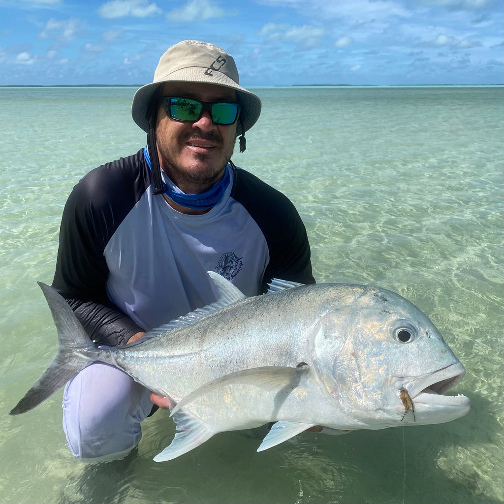 Saltwater Flies Australia Orange Bearded Mantis Shrimp | Aussie Angler