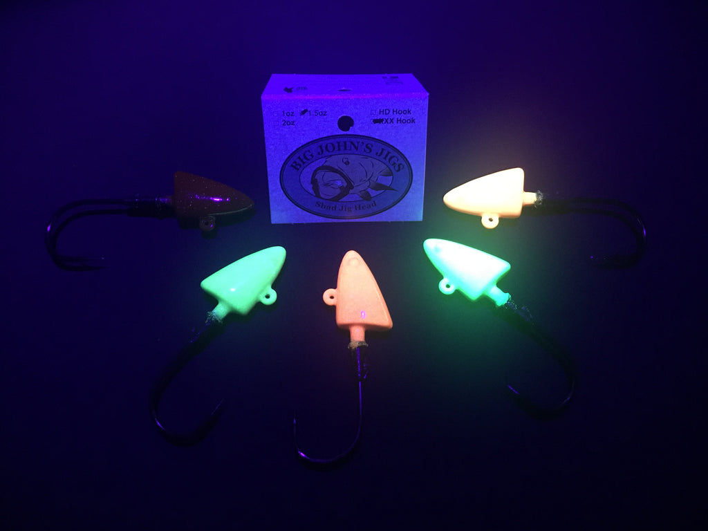 1.5oz Shad Jig Head Big Johns Jigs Big John's Jigs