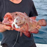 3oz Bucktail Banana Jig (Mustad 8/0HD)