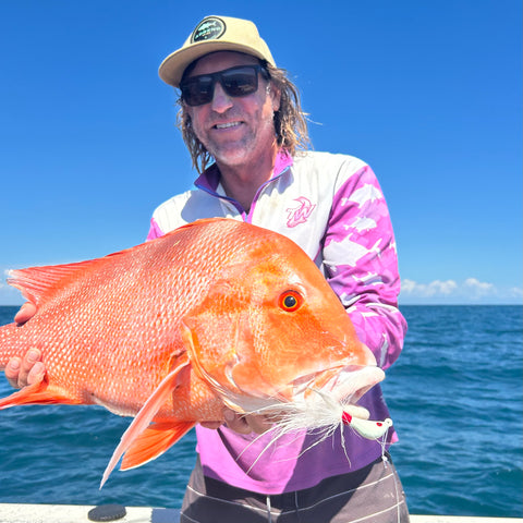 3oz Bucktail Banana Jig (Mustad 8/0HD)