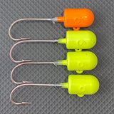 6oz XOS Bullet Jig Head (Various small defects in paint)