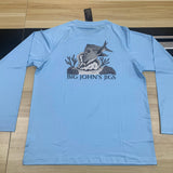 Big John's Jigs 'Fish/Jig Logo' Long Sleeve Fishing Shirts