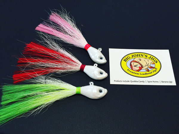 1.5oz Saltwater Bucktail Jig – Big John's Jigs