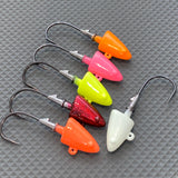 1.5oz Shad Jig Head (Mustad 6/0 XXH hook)